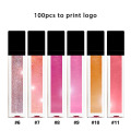 Low Moq Cosmetic Makeup Moisturizing Lipgloss Verdor Glitter Shiny Private Label Lip Gloss